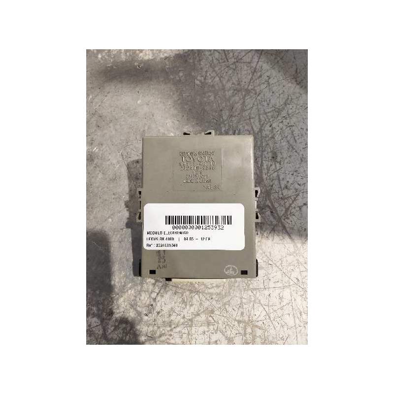 Recambio de modulo electronico para lexus rx 400h referencia OEM IAM 2324005340 8911148110 