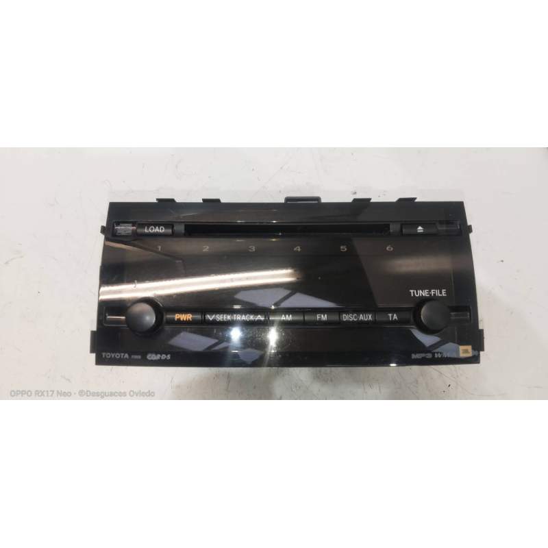 Recambio de sistema audio / radio cd para toyota prius (nhw20) basis referencia OEM IAM 8612047230  