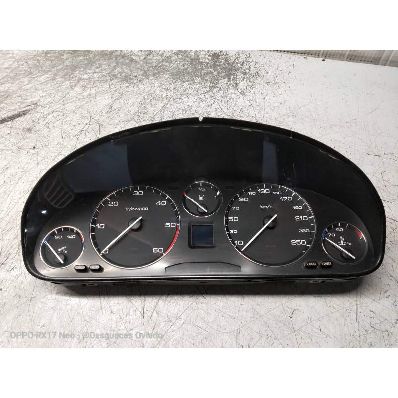 Recambio de cuadro instrumentos para peugeot 607 (s1) pack referencia OEM IAM 110008883003 22HDI 2000