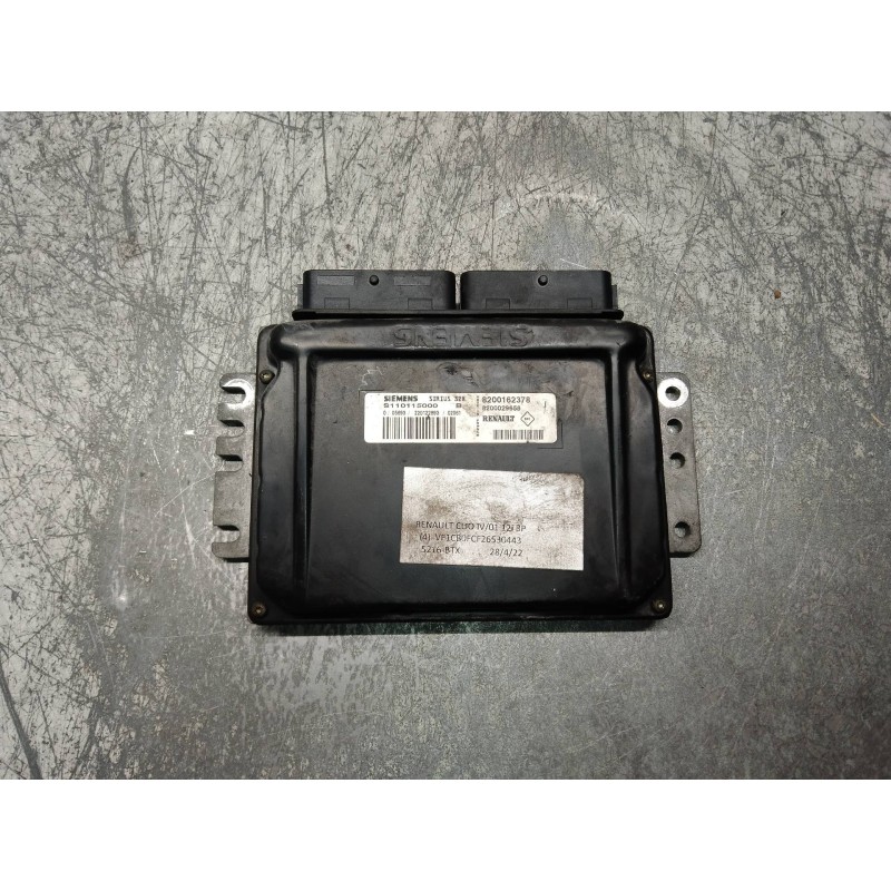 Recambio de centralita motor uce para renault clio ii fase ii (b/cb0) authentique referencia OEM IAM S110115000B 8200162378 8200