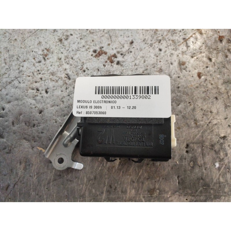 Recambio de modulo electronico para lexus is 300h referencia OEM IAM 8597053060 0515004400 