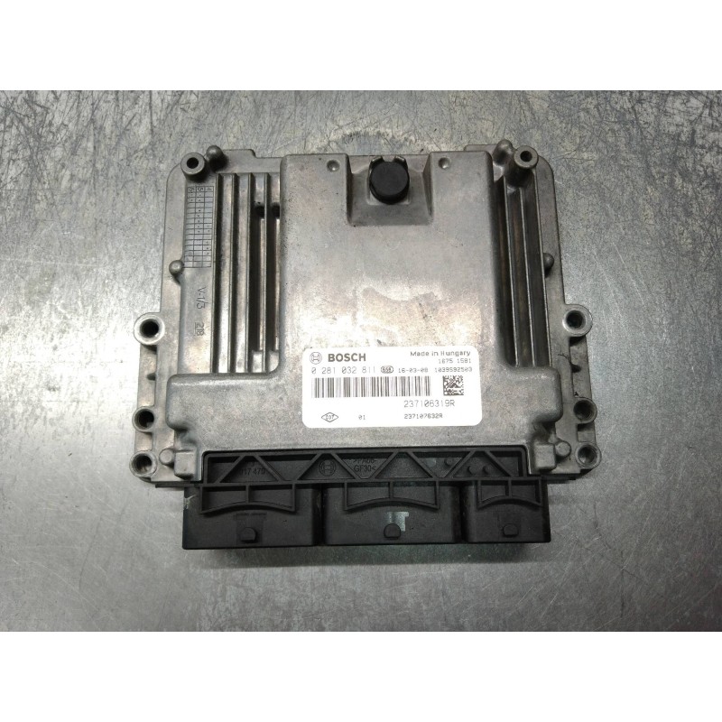 Recambio de centralita motor uce para dacia dokker 1.5 dci diesel fap cat referencia OEM IAM 0281032811 237106319R 237107632R