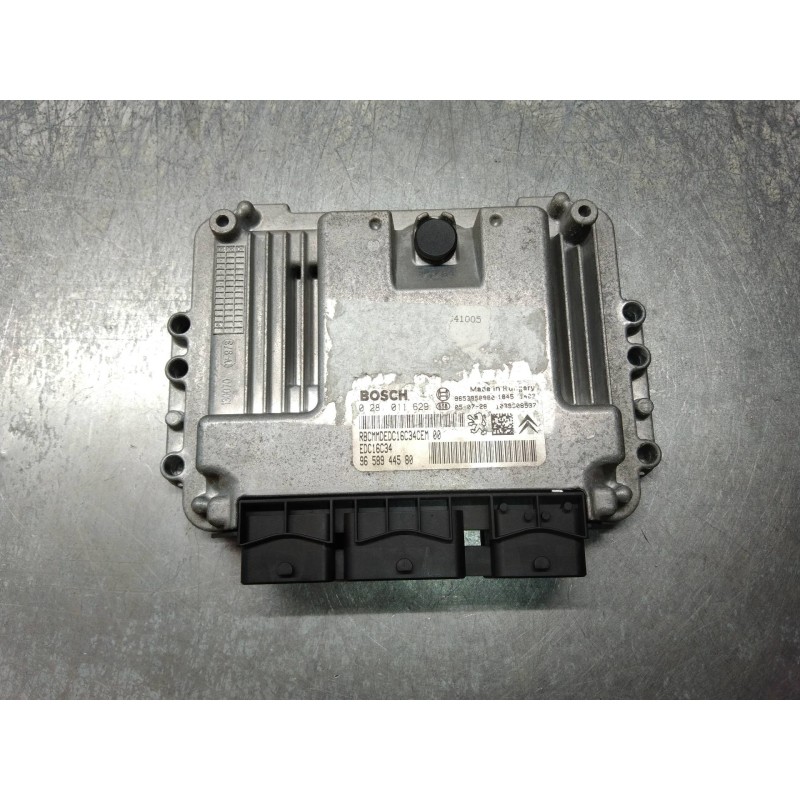 Recambio de centralita motor uce para citroen c4 berlina sx referencia OEM IAM 0281011629 9658944580 EDC16C34