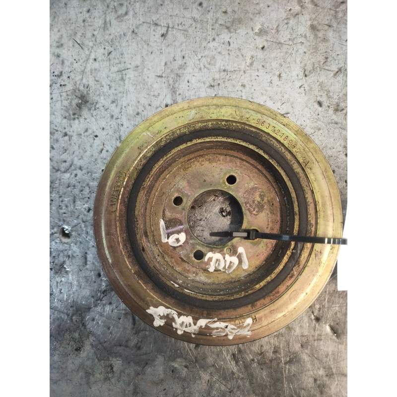 Recambio de polea cigueñal para citroën xsara berlina 1.9 d sx referencia OEM IAM 9637218980  