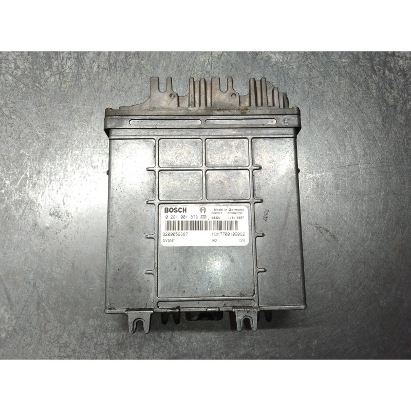 Recambio de centralita motor uce para renault kangoo (f/kc0) alize referencia OEM IAM 0281001878 8200059887 HOM7700109062