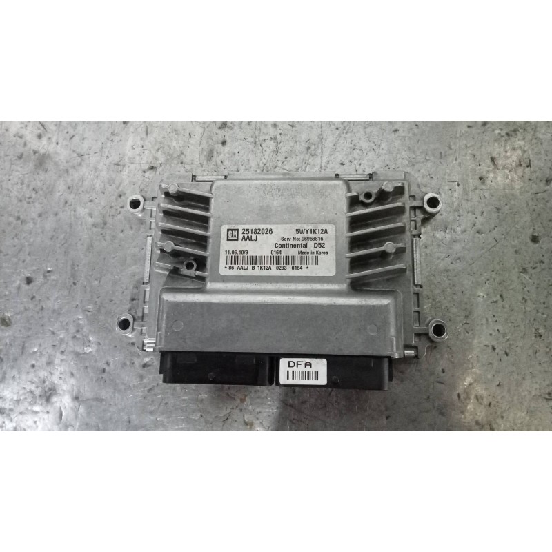 Recambio de centralita motor uce para chevrolet spark ls referencia OEM IAM 25182026 5WY1K12A 96958816 AALJ