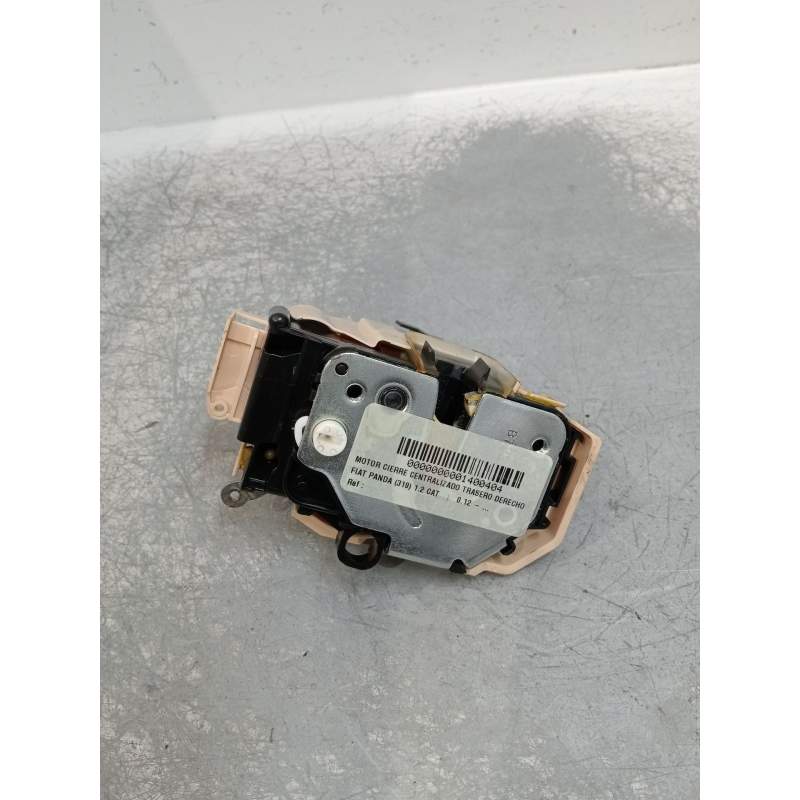 Recambio de motor cierre centralizado trasero derecho para fiat panda (319) 1.2 cat referencia OEM IAM   