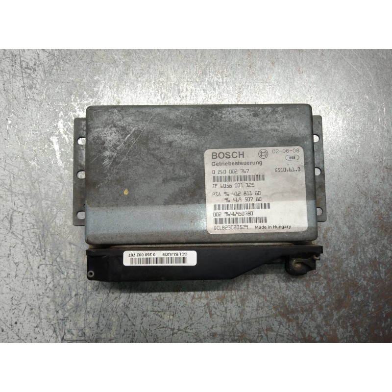 Recambio de centralita cambio automatico para peugeot 607 (s1) básico referencia OEM IAM 0260002767 9641281180 9646950780