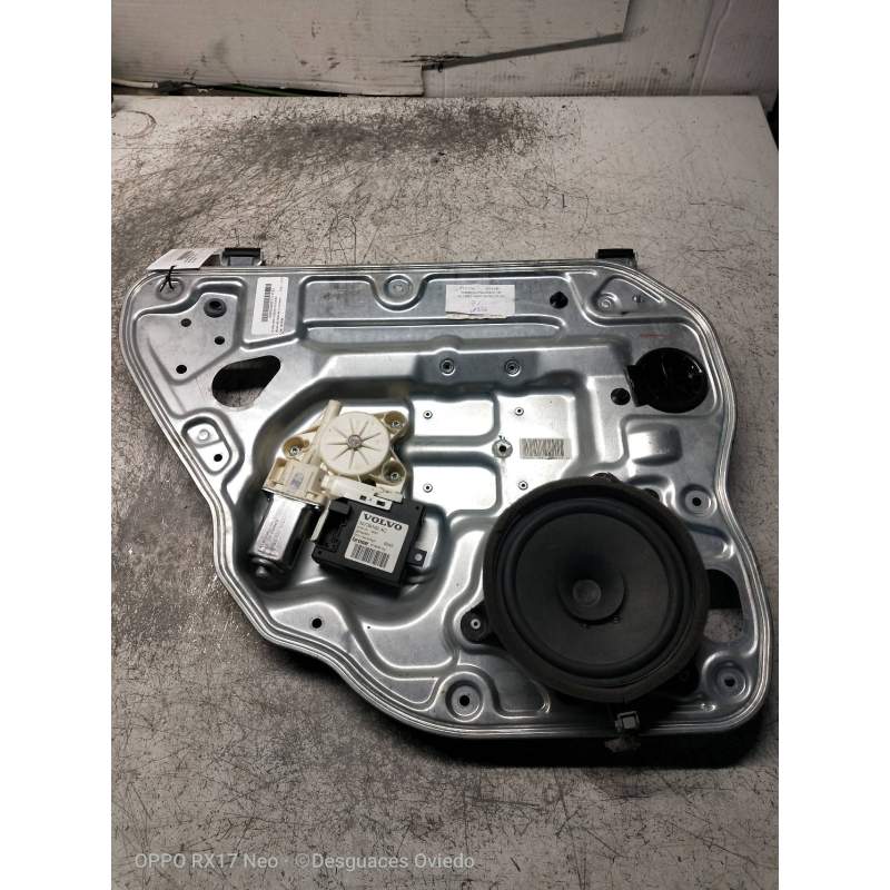 Recambio de elevalunas trasero izquierdo para volvo s40 berlina 2.0 d kinetic referencia OEM IAM 8679080 30739182AC 4P