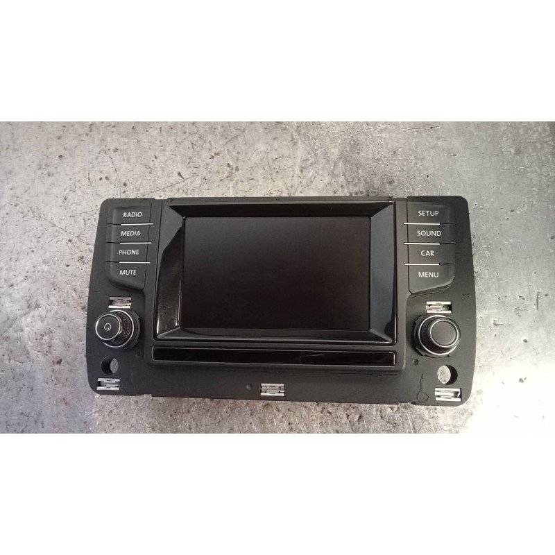 Recambio de pantalla multifuncion para volkswagen golf vii sportsvan 1.6 tdi referencia OEM IAM 5G0919605  