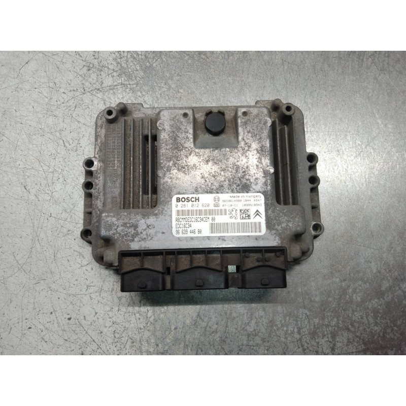 Recambio de centralita motor uce para citroen berlingo 1.6 hdi 75 collection familiar referencia OEM IAM 0281012620 9663944680 E