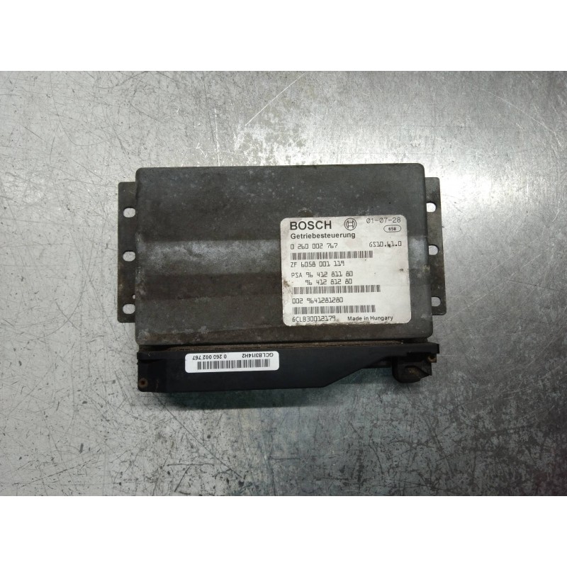 Recambio de centralita cambio automatico para peugeot 607 (s1) básico referencia OEM IAM 0260002767 9641281180 9641281280