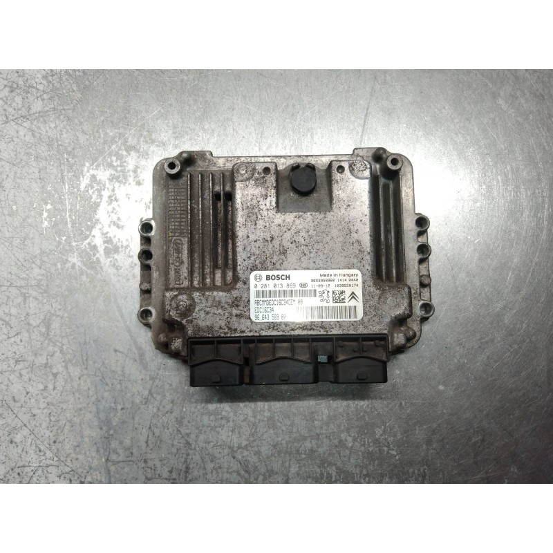 Recambio de centralita motor uce para citroen jumpy hdi 90 29 l1h1 furg. referencia OEM IAM 0281013869 9664356980 EDC16C34