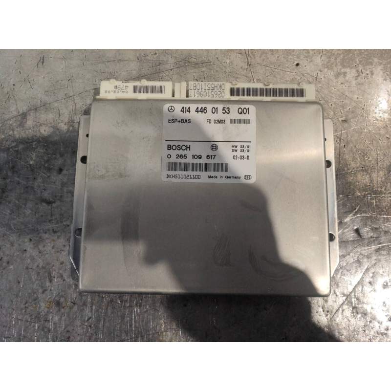 Recambio de centralita abs para mercedes-benz vaneo (w414) furgoneta compacta cdi (414.700) referencia OEM IAM 0265109617 414446