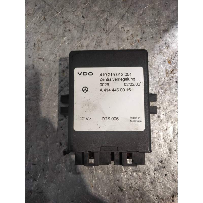 Recambio de modulo electronico para mercedes-benz vaneo (w414) furgoneta compacta cdi (414.700) referencia OEM IAM 414215012001 