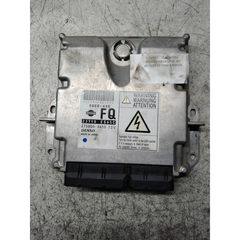 Recambio de centralita motor uce para nissan x-trail (t30) comfort referencia OEM IAM 2758004455 5800445 FQ 23710ES65C