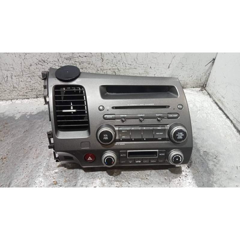 Recambio de sistema audio / radio cd para honda civic berlina 4 hybrid (fd3) básico referencia OEM IAM 39100SNAG610M1 MN826RA 