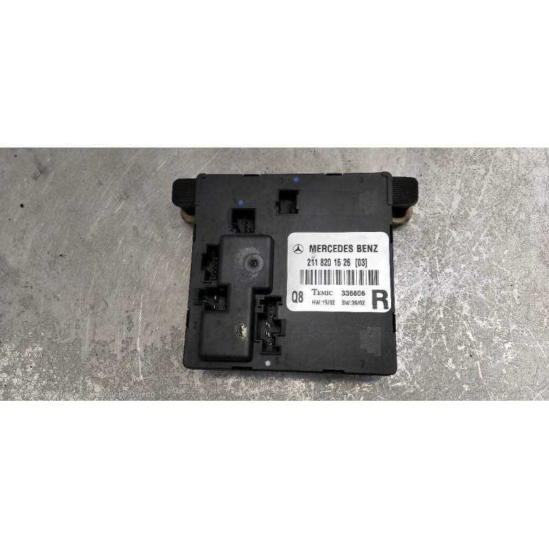 Recambio de modulo electronico para mercedes-benz clase e (w211) berlina e 220 cdi (211.006) referencia OEM IAM 2118201626  2002