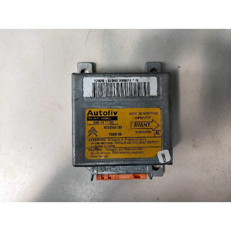 Recambio de centralita airbag para citroën xsara coupe 1.9 td tonic referencia OEM IAM 550741100 9633504180 
