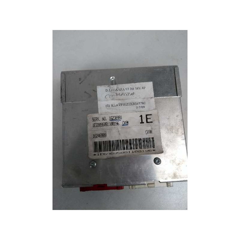 Recambio de centralita motor uce para daewoo leganza 2.0 cat referencia OEM IAM 16238981 16246989 CKAK 1E