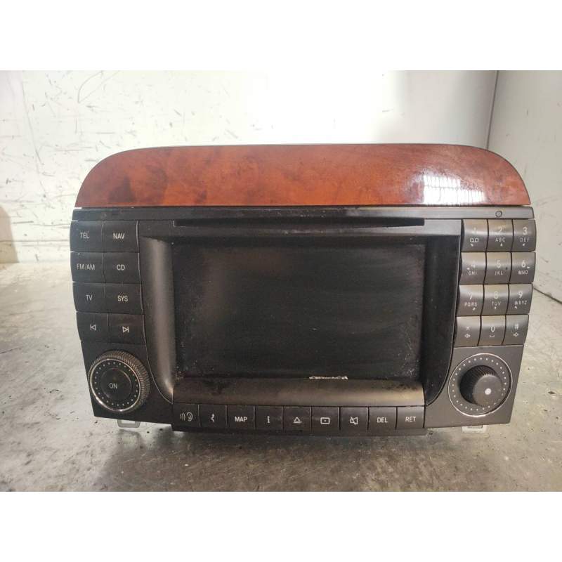Recambio de sistema audio / radio cd para mercedes-benz clase s (w220) berlina 320 cdi (220.025) referencia OEM IAM  7612500040 