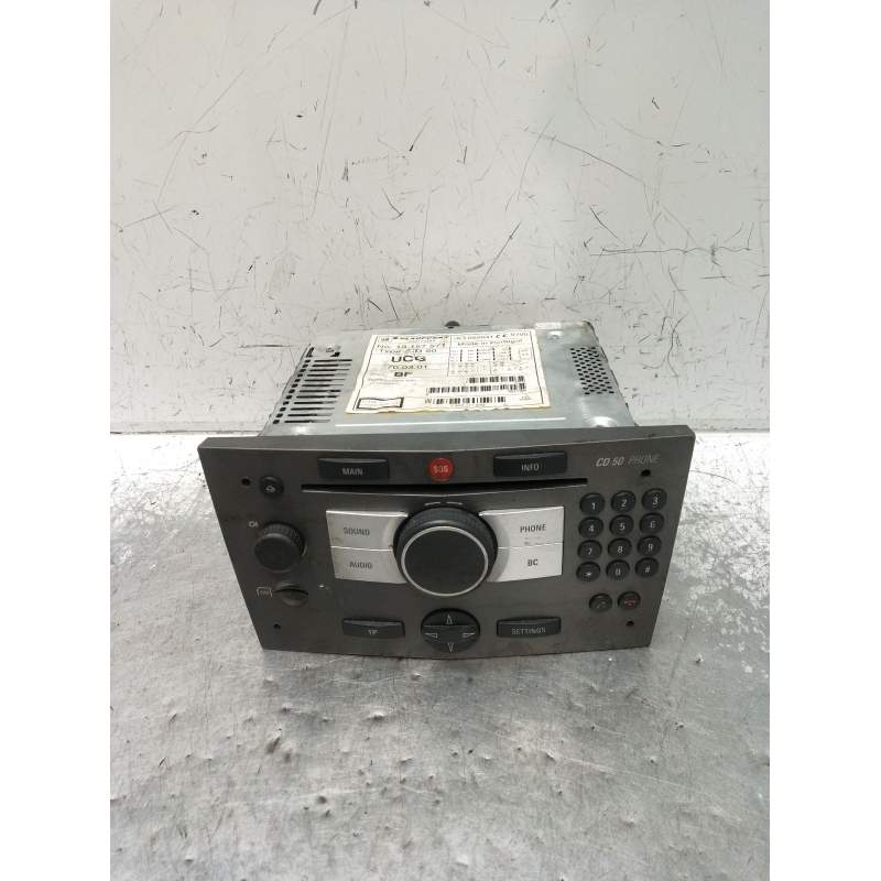 Recambio de sistema audio / radio cd para opel astra h caravan enjoy referencia OEM IAM 13157571 453116246 2004