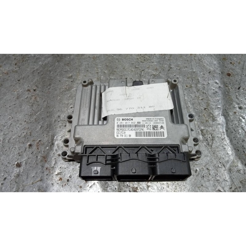 Recambio de centralita motor uce para citroen c4 lim. business referencia OEM IAM 0281017862 9677031180 9666729580