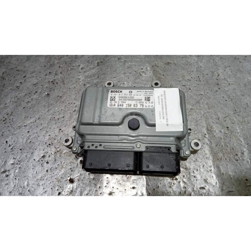 Recambio de centralita motor uce para mercedes-benz clase a (w169) a 160 cdi (169.006) referencia OEM IAM 0281012952 A6401506379