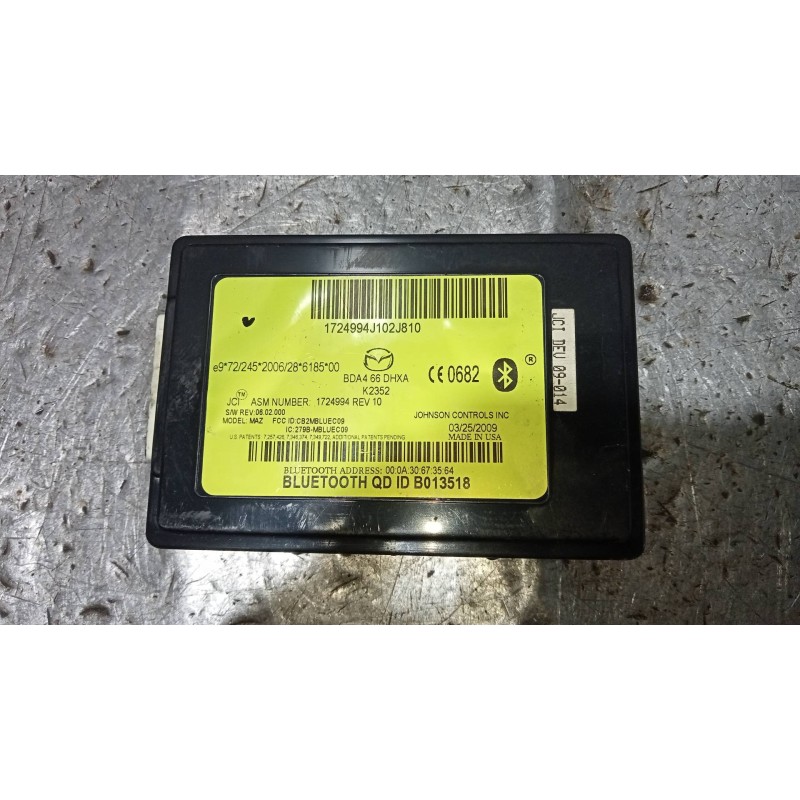 Recambio de modulo electronico para mazda 3 lim. (bl) 2.2 turbodiesel cat referencia OEM IAM BDA466DHXA  