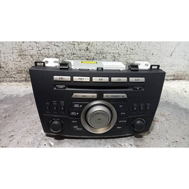 Recambio de sistema audio / radio cd para mazda 3 lim. (bl) 2.2 turbodiesel cat referencia OEM IAM BDA466AR0A 14799926 