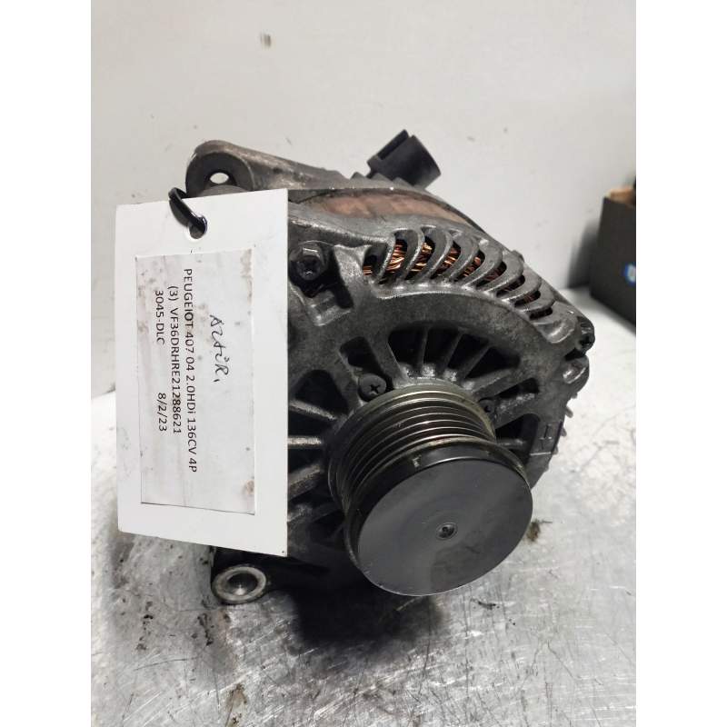 Recambio de alternador para peugeot 407 st confort referencia OEM IAM 9654752880  