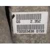Recambio de diferencial trasero para citroën c-crosser exclusive referencia OEM IAM T02GS3438 R = 2.352 