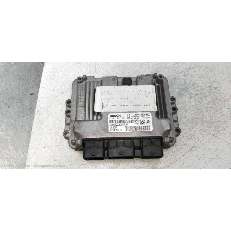 Recambio de centralita motor uce para peugeot 308 confort referencia OEM IAM 0281013871 9664618080 9653958980