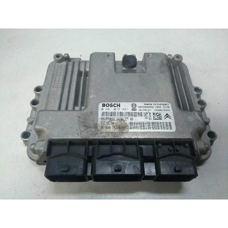 Recambio de centralita motor uce para citroën c4 grand picasso sx referencia OEM IAM 0281012981 9663476380 EDC16C34