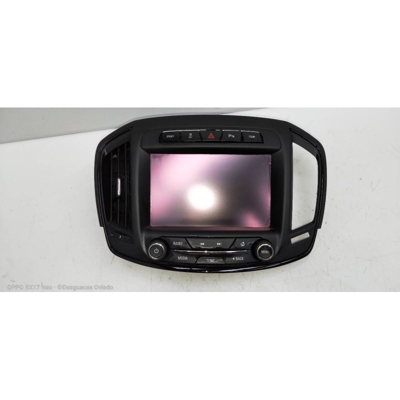 Recambio de pantalla multifuncion para opel insignia berlina excellence referencia OEM IAM 26202390 544930977 