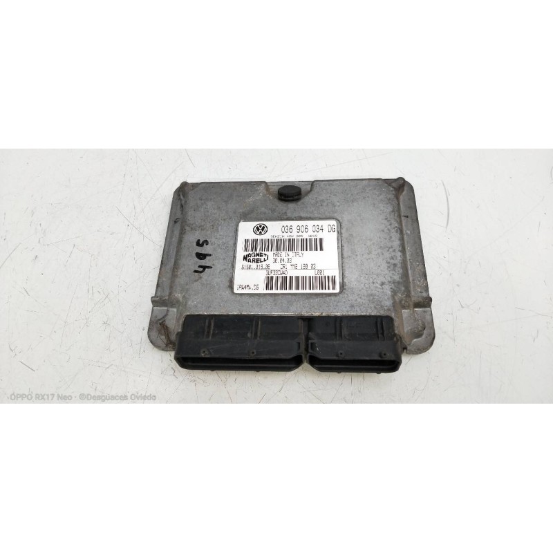 Recambio de centralita motor uce para seat cordoba berlina (6l2) signo/a referencia OEM IAM 036906034DG 6160101808 IAW4MVDG