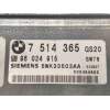 Recambio de centralita cambio automatico para bmw serie 3 berlina (e46) 320d referencia OEM IAM 5WK33503AA 7514365 96024915