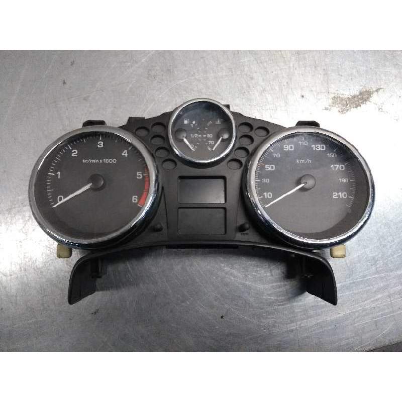 Recambio de cuadro instrumentos para peugeot 207 1.6 16v hdi fap referencia OEM IAM 9662904880  2006