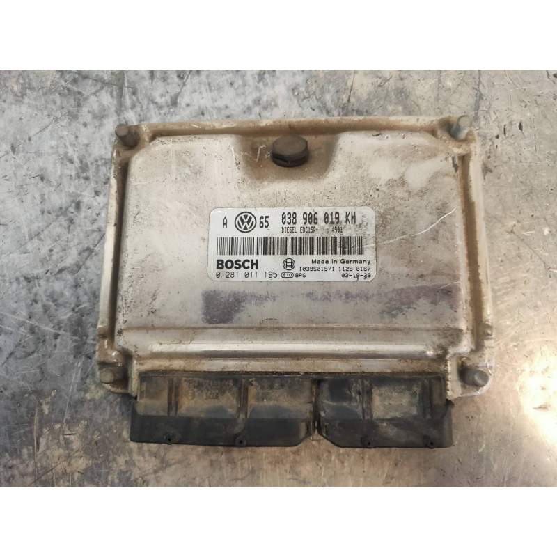Recambio de centralita motor uce para volkswagen golf iv berlina (1j1) básico referencia OEM IAM 0281011195 038906019KH EDC15P