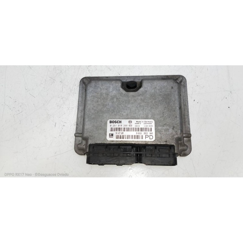 Recambio de centralita motor uce para opel zafira a club referencia OEM IAM 0281010268 24417169 