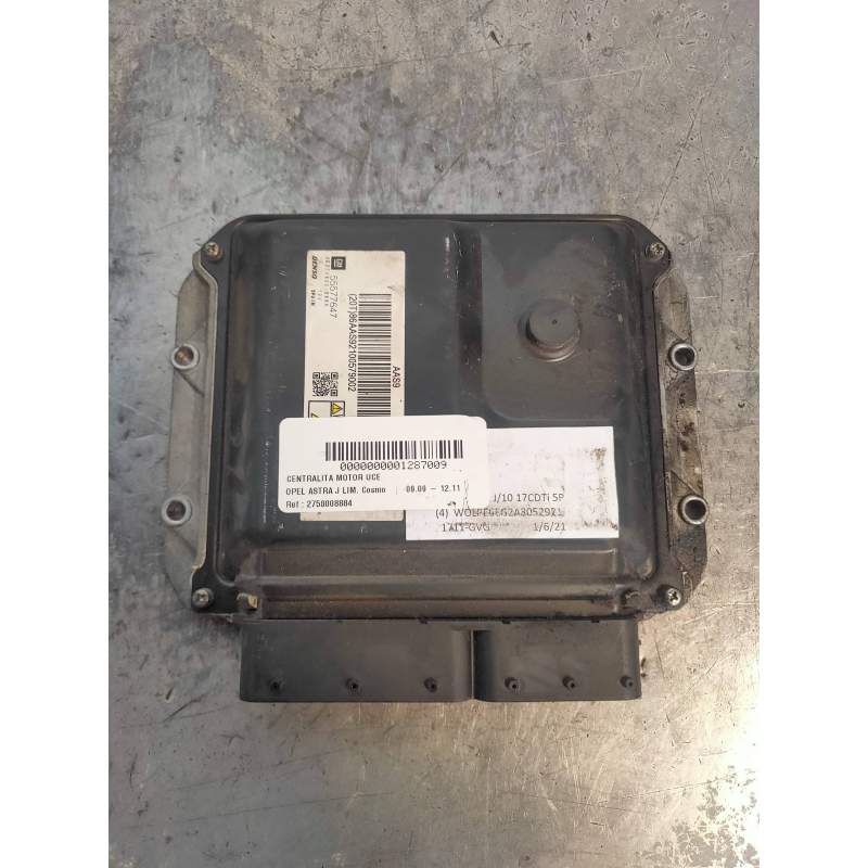 Recambio de centralita motor uce para opel astra j lim. cosmo referencia OEM IAM 55577647 MB2758008884 AAS9