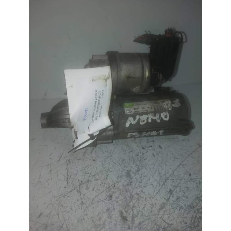 Recambio de motor arranque para citroën nemo x referencia OEM IAM D6G321 VALEO 2010