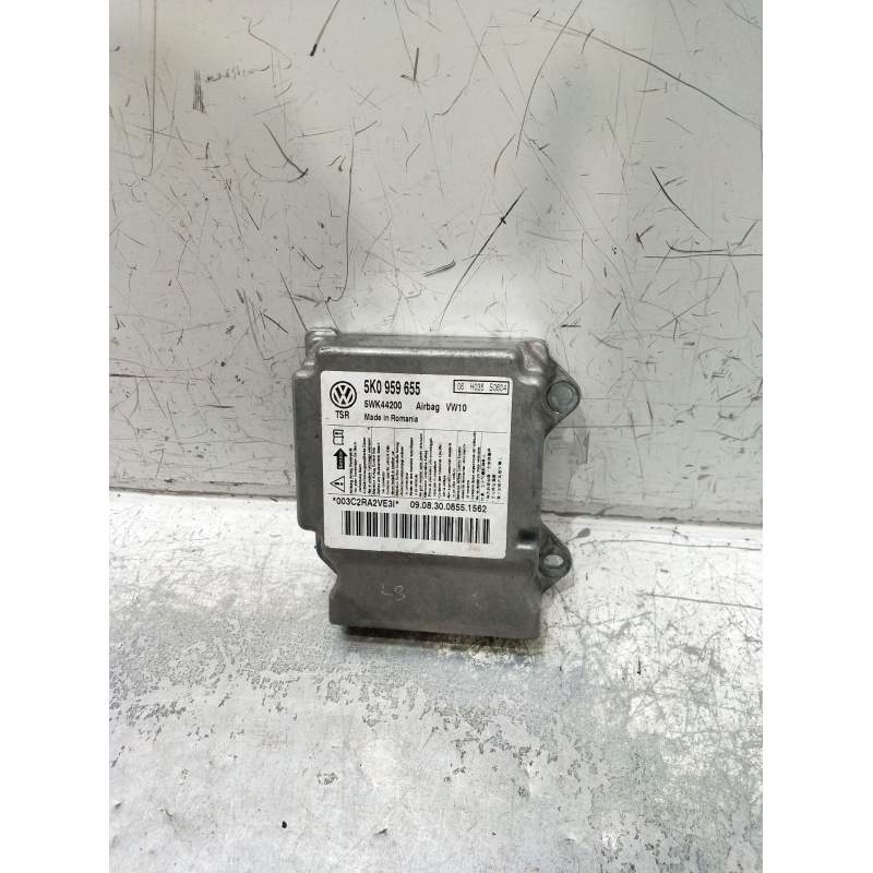 Recambio de centralita airbag para volkswagen golf vi (5k1) 2.0 tdi referencia OEM IAM 5K0959655 5WK44200 