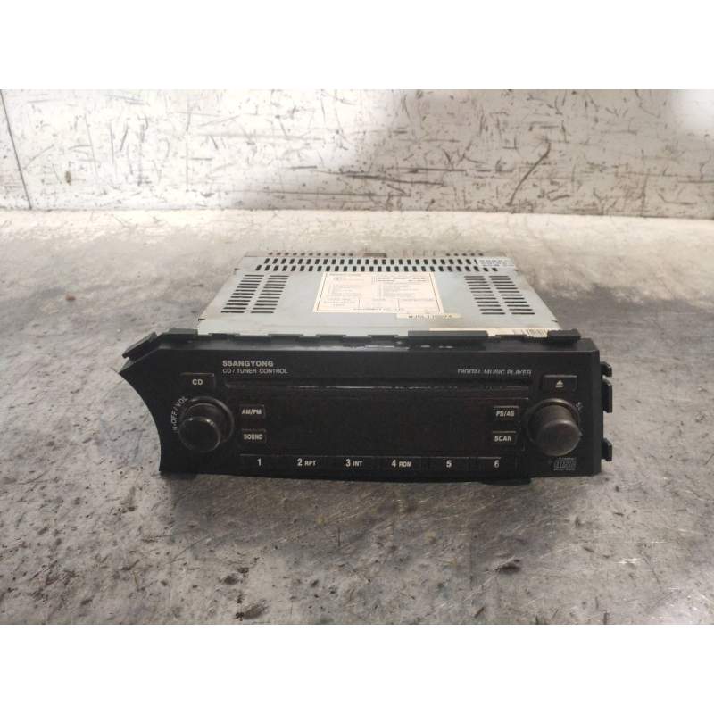 Recambio de sistema audio / radio cd para ssangyong actyon 200 xdi referencia OEM IAM MCD6000CE2  