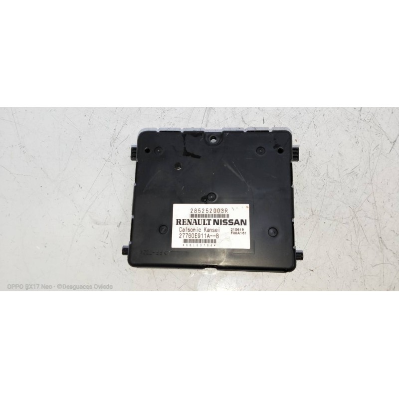 Recambio de modulo electronico para dacia duster ii comfort referencia OEM IAM 285252003R 27760E911A 