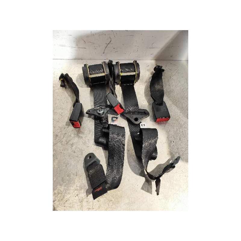 Recambio de juego cinturones trasero para peugeot 206 berlina xr referencia OEM IAM   3P