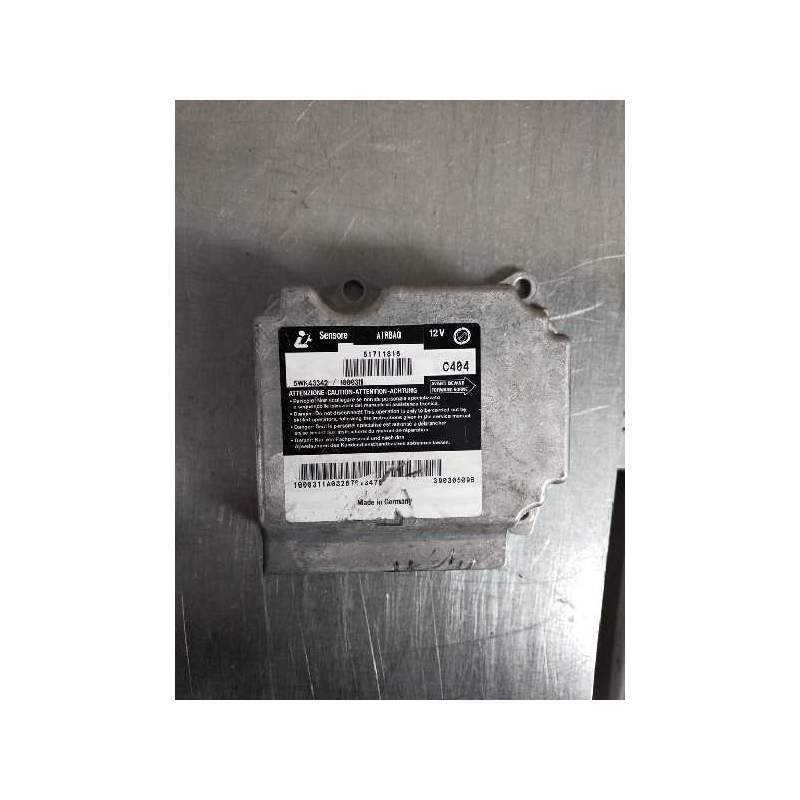 Recambio de centralita airbag para fiat stilo (192) 1.8 16v dynamic referencia OEM IAM 5WK43342 1000311 51711816