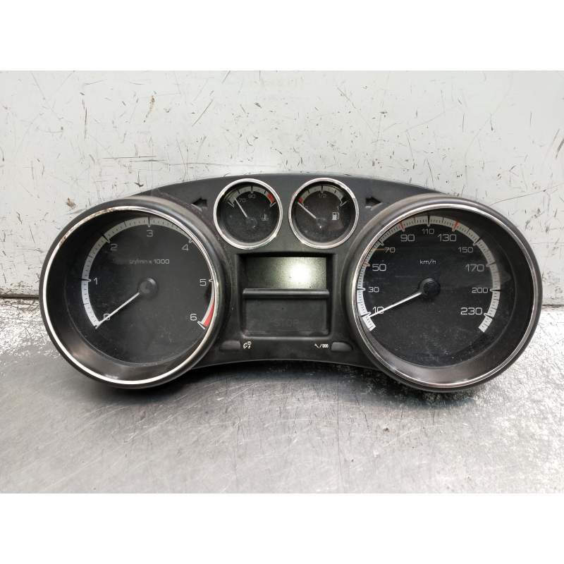 Recambio de cuadro instrumentos para peugeot 308 sw sport referencia OEM IAM 9665107480 16HDI 2007