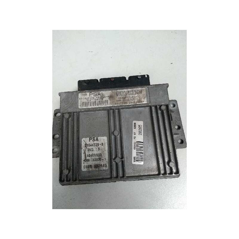 Recambio de centralita motor uce para citroen xsara picasso 1.8 cat (6fz / ew7j4) referencia OEM IAM 9641338980 963272728002 216