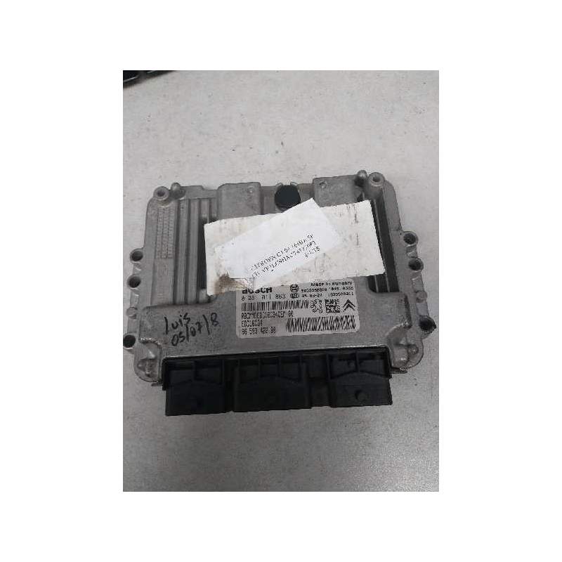 Recambio de centralita motor uce para citroën c4 berlina sx referencia OEM IAM 0281011863 9659342280 EDC16C34